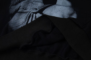 Vêtements pour hommes très demandés, collection EMOTION unisexe, sweats à capuche surdimensionnés de haute qualité, tissés, avec fermeture éclair, impression directe à l'encre blanche, design de créateur - Product Image 5
