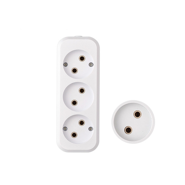 PC Material Electric Socket Russian Standard Outlet Extension Wire Socket Household Multi Plug Power Charge Socket