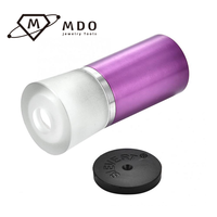 Loupes diamantées en métal pour bijoux, outil d'identification pour couper les cœurs, flèches, portée diamantée 10X