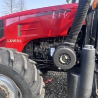 Tractor Agrícola Usado Shuangjia YTO LX1604 160HP 4WD con Motor y Caja de Cambios de Origen Shandong para Inspección por Video