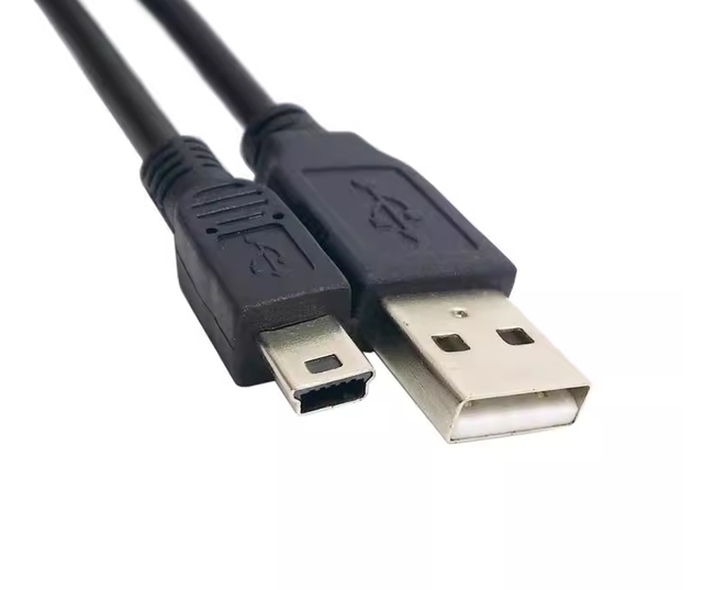 Wholesale 1m Black High Speed USB 2.0 Male a to Mini B 5pin USB Fast Charging Cable