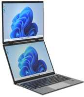 Ordinateur portable ULAP Q141SDQ 14 pouces à double écran tactile, Windows, 8 Go + 512 Go, N150, léger