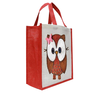 Sac de courses personnalisé avec logo, sac pliable à poche, vente chaude, impression élégante, sac en jute fabriqué en Inde, Bengale occidental et Calcutta - Product Image 4