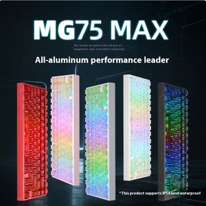 Irok mg75 Max PCB nano-splash-proof tất cả các nhôm cnc độ chính xác 0.001 trục từ bàn phím 75 Bố trí bàn phím chơi game argb - Product Image 6