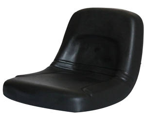 KL เบาะนั่งพีวีซีสีดำด้านหลังทรงสูงพร้อมดีไซน์กันน้ำ - Product Image 1