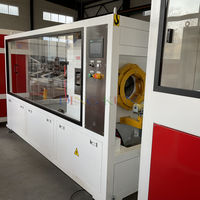 Ligne de production de machine d'extrusion automatique de tuyaux en PVC à double vis, prix usine, avec moteur, pompe et roulement