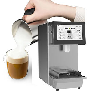 Kommerzielle One-Touch-LED-Touchscreen-Milchschaum maschine für Milchschaum spender mit profession eller Zahnrad milch pumpe - Product Image 1