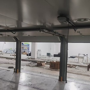 باب كراج أوتوماتيكي من الألومنيوم مع تحكم عن بعد، باب كراج قطاعي كهربائي - Product Image 6