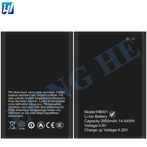 Batterie de téléphone portable 3800mAh HB001 de haute qualité 100% Health pour <span class=keywords><strong>Reeder</strong></span> P13 BLUE 2021 - Product Image 3