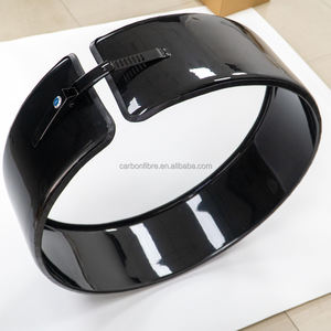 Cache-roue de secours noir brillant pour Mercedes Classe G W463 W464 W465 G500 G550 G63 G65 G <span class=keywords><strong>Wago</strong></span> - Product Image 4