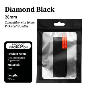 Bande de protection pour raquette de pickleball en TPU, installation facile étape par étape, film de protection durable pour le jeu en intérieur et en extérieur - Product Image 1
