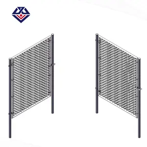 Aluminized Steel Chain Link Fence Fabric provide exceptional security and protection in commercial, industrial