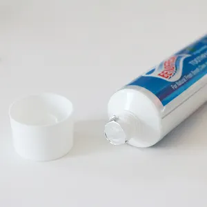 Kostenlose Probe individuelles Logo günstig Anti-Karies Zahn aufhellend frischer Atem Fluorid Mint Zahnpasta