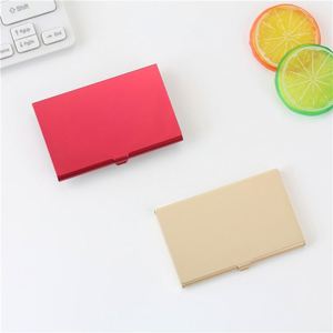 กระเป๋าสตางค์โลหะพิมพ์ลายตามสั่ง กล่องอลูมิเนียมพกพาสำหรับใส่บัตรเครดิต - Product Image 5