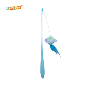 Fabricante Famipet, Venta al por Mayor Personalizada, Nuevo Diseño Serie Espacial, Juguete Interactivo para Gatos, Varita de Juguete para Gatitos - Product Image 6