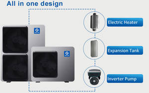 R744 <span class=keywords><strong>CO2</strong></span>空気源ヒートポンプ寒冷気候-35 ℃ 操作および95 ℃ 温水暖房 - Product Image 6