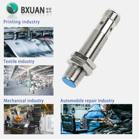 Unidad de Proximidad de Detección de Metales de Alta Fiabilidad, Cuatro Cables, Señal Dual PNP, Rango de Detección de 10 mm, para Sitios de Automatización Industrial