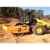 SSR260AC-10H مدحلة اهتزازية أحادية الأسطوانة بوزن 26 طن، ضاغط ثقيل لمشاريع الأعمال الترابية الكبيرة