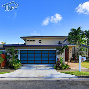 باب مرآب أوتوماتيكي قابل للطي مقاس 10 × 10 أقدام بدون إطار من الألومنيوم مع نافذة خارجية من البليكسيجلاس عازلة للحرارة - الأسعار - Product Image 4