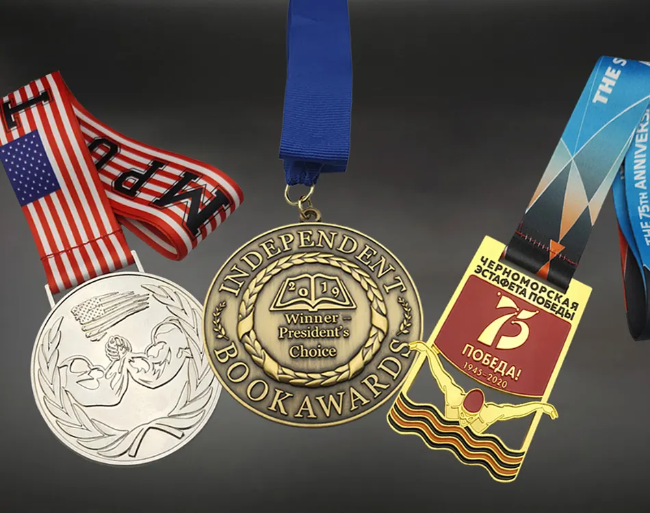 Customizável barato personalizado logotipo design esmalte medalhões personalizado 3d zinco liga badminton esportes medalhas