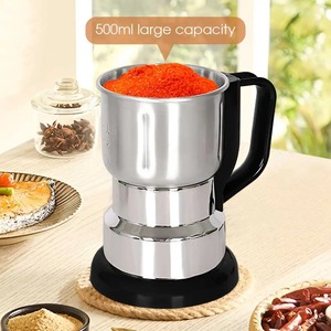 Molino Eléctrico de Acero Inoxidable 304 con Cuchilla de Ocho Puntas, Trituradora Multifunción de Molienda Rápida, Licuadora Doméstica para Arroz y Frijoles - Product Image 5