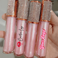 Fabricants de cosmétiques en gros, gloss à lèvres hydratant en vrac, sans cruauté, transparent, longue durée, brillant, végan, gloss brillant, marque privée