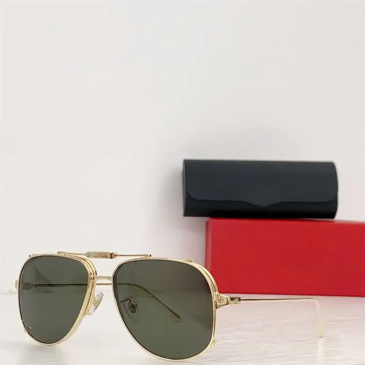 High Quality Custom Gold Aviation Sunglasses Polarized Men's Shades Unisex Fashion Sun Glasses for Driving