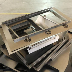 कस्टम लेजर कटिंग मशीनिंग सेवा निर्माण शीट धातु एल्यूमीनियम स्टेनलेस स्टील क्यू235 स्टील ओम ब्रांड भागों चीन दालियान - Product Image 3