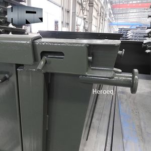 Personalizzato 3CBM in metallo acciaio verde <span class=keywords><strong>Luger</strong></span> cassonetti per il riciclaggio dei rifiuti cestino con porta nuova condizione - Product Image 4