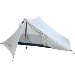 Tente ultralégère personnalisée en usine pour 1-2 personnes poteau en <span class=keywords><strong>fibre</strong></span> de carbone en aluminium étanche pour la randonnée, l'alpinisme et le camping - Product Image 3