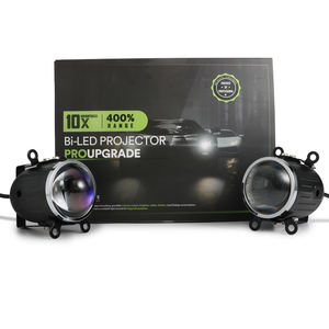 GPNE Factory 40W 12V F20 LED luz antiniebla coches 2 pulgadas aluminio doble lente 6000K luz blanca 3000K luz amarilla faro toyot - Product Image 1