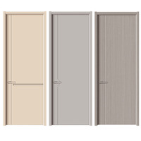 Porte battante moderne à isolation acoustique, finition miroir, en bois massif et MDF, idéale pour salle de bain, chambre, cuisine et salon – Meilleures ventes