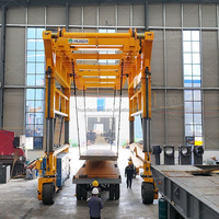 Porte-conteneurs mobile sur mesure avec portée réglable 20-50 tonnes