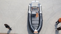 Bateau semi-rigide de luxe 500 16,6 pieds en fibre de verre, bateau de pêche en Hypalon, bateau gonflable, bateaux semi-rigides, bateau semi-rigide sportif