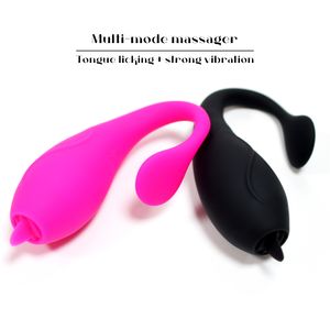 Vibratore Wireless con Controllo Remoto tramite App, Stimolatore Clitorideo con Funzione Leccata della Lingua, Ricaricabile USB, Materiale Sicuro per il Corpo - Product Image 3