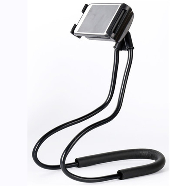 Lazy Long Arm Phone Stand Neck Mount Phone Holder Lazy Flexible Hang Neck Phone Holder Around the Neck Hanger for Cellphone