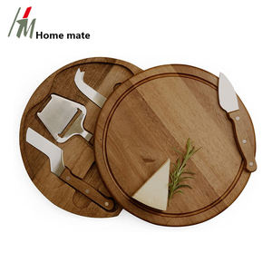 Tablero de madera de Acacia para <span class=keywords><strong>queso</strong></span> y carne, juego versátil con 4 herramientas para <span class=keywords><strong>queso</strong></span> - Product Image 1