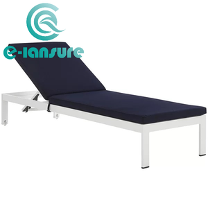 Juegos de muebles de exterior modernos ajustables de lujo, tumbona de aluminio caliente para jardín, terraza, patio, Villa, para hoteles - Product Image 4