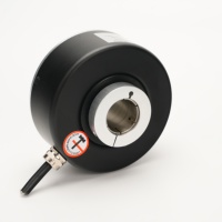 Encodeur incrémental industriel à arbre creux, type optique, protection IP65, sortie Push-Pull pour machines CNC, convoyeurs et emballage