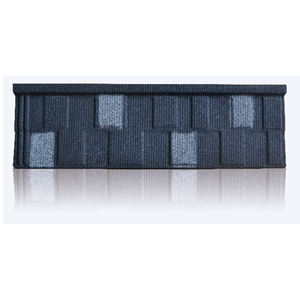 La Chine fabricant de couleur de la pierre revêtue de métal acier bardeaux de toiture carreaux de tôle de conception traditionnelle pour les hôtels à bas prix - Product Image 1