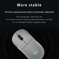 Pour Logitech (G) PRO X SUPERLIGHT 2 souris de jeu sans fil ergonomique Laser USB Compatible droit ordinateur portable/PC/bureau/ordinateur GPW4
