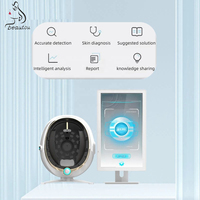 Analyseur de Peau Intelligent 3D IA Indispensable : Machine de Diagnostic Cutané, Scanner Facial pour la Détection de l'Hydratation et de la Pigmentation – Idéal pour Salons