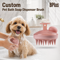 Brosse de Douche Moussante pour Animaux BPlus 65g Légère Capacité Mensuelle de 10000 Pièces Marque Privée BSCI