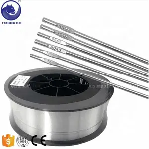 Nhà sản xuất nhiệt độ thấp ER 4043 5356 5183 Mig Tig 0.8mm 1.2mm Hợp kim nhôm Đồng hàn dây 1.2 er4043 er5356 er5183