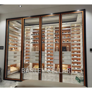 Bodega de cebada OEM vitrina de vino de lujo con compresor Embraco de la mejor marca - Product Image 4