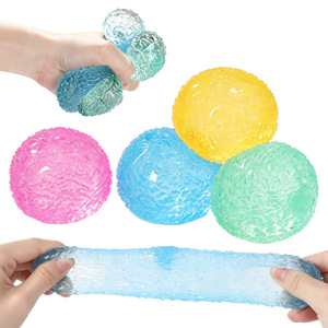 Nouvelles balles sensorielles en gel à mémoire de forme, jouets anti-stress texturés, balles réalistes en sucre de malt, Squishies avec boîte - Product Image 6