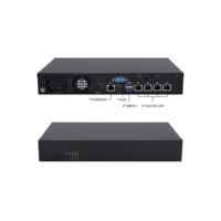 Router AISTONE HD 4K con adaptador de corriente integrado, routers Openwrt con soporte de montaje en rack 1U J6412, dispositivo de firewall con 4 puertos LAN.