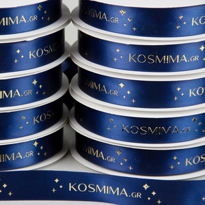 Fiocchi Decorativi in Nastro di Raso Stampato con Lamina d'Oro 3D per Pasqua e Festa della Mamma, Riciclati, Larghezza 25mm, 100 Iarde/Rotolo, per Compleanni e Decorazioni Dolciarie - Product Image 3