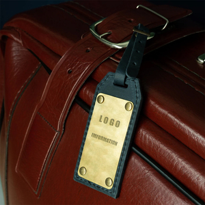 Etiquettes de voyage personnalisées en cuir PU Etiquettes multicolores de <span class=keywords><strong>valise</strong></span> basse quantité minimale de commande - Product Image 5