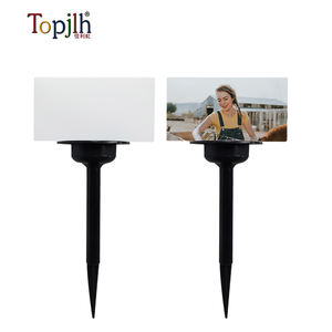 Lumière automatique à détection lumineuse lumière up énergie solaire acrylique <span class=keywords><strong>jardin</strong></span> pelouse lumière sublimation blanc mariage prairie décoration led signes - Product Image 6